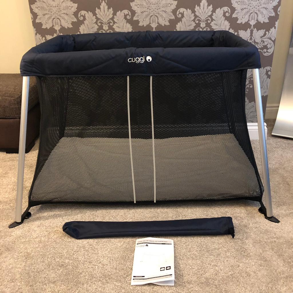 Cuggl superlight best sale travel cot