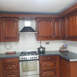 solid wood kitchen full kitchen for sale no applianc only gass cooker and hob are includes more information contact