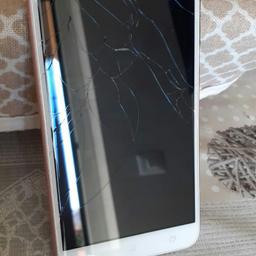 cellulare Asus zen phone rosa schermo rotto ma perfettamente funzionante anche il touch