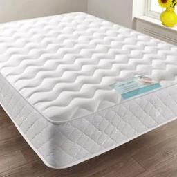 I'm moving and I'm selling a Memory Foam Sprung Mattress
• 13.5 Open Coil Bonnell spring for a longer life
• Four way stretch fabric used for extra comfort 
• Deep micro quilted for extra comfort
• Mattress depth is 9-10" (25cm)
• Responsive 40KG/M3 Memory Foam
• Hypo Allergenic
• Contours to your body's natural shape
• Relieves points across the body
• Medium - Firm comfort rating
• Suitable for any type of standard size bed base, bought it only 5 months ago
Collection in Hither Green