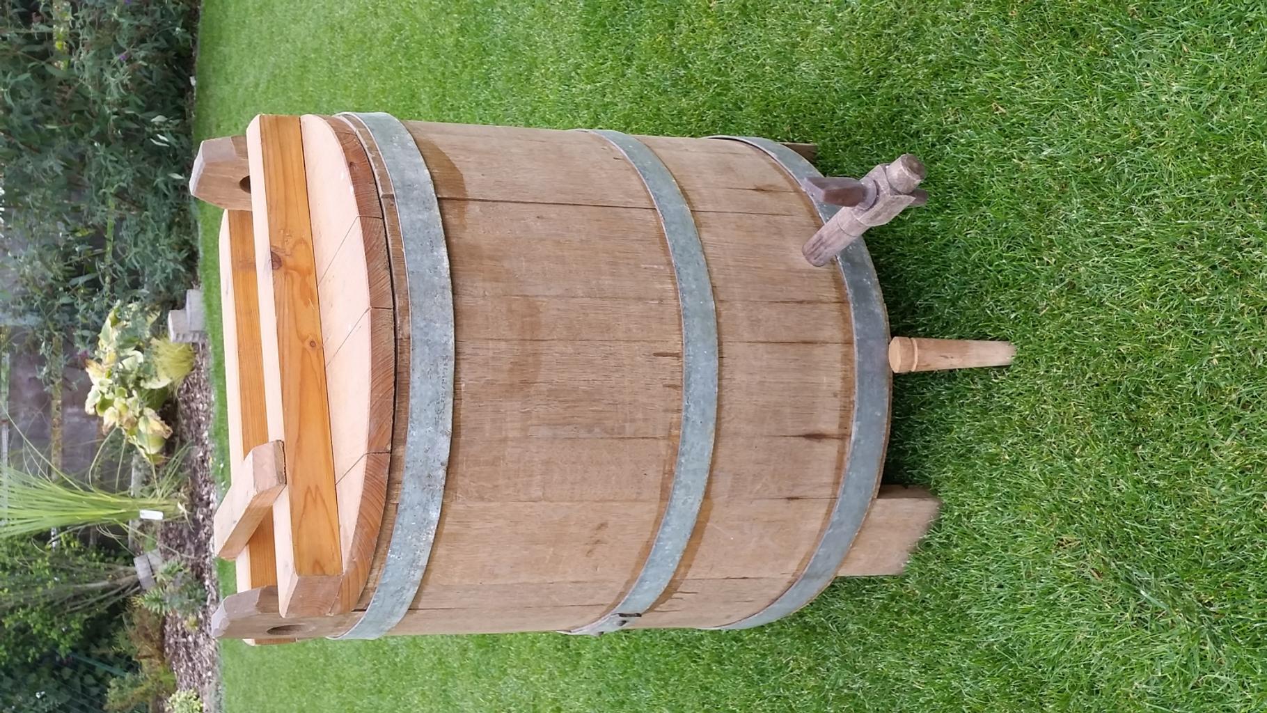 Alter Zuber für Pökellake oder Deko in 76694 Forst für 70,00 € zum ...