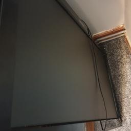 comes with wall bracket but no stand, no issues just updated tv