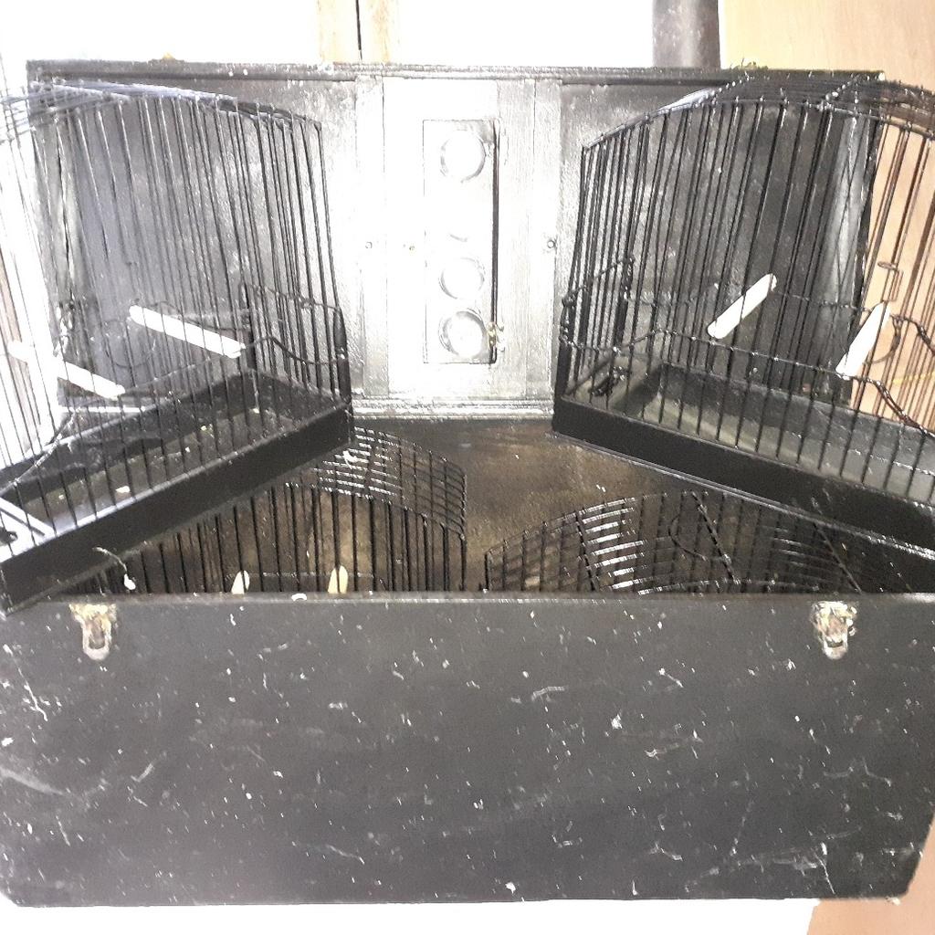 FIFE BORDER CANARY SHOW CAGES & TRANSPORT BOX in DY9 Dudley for £60.00