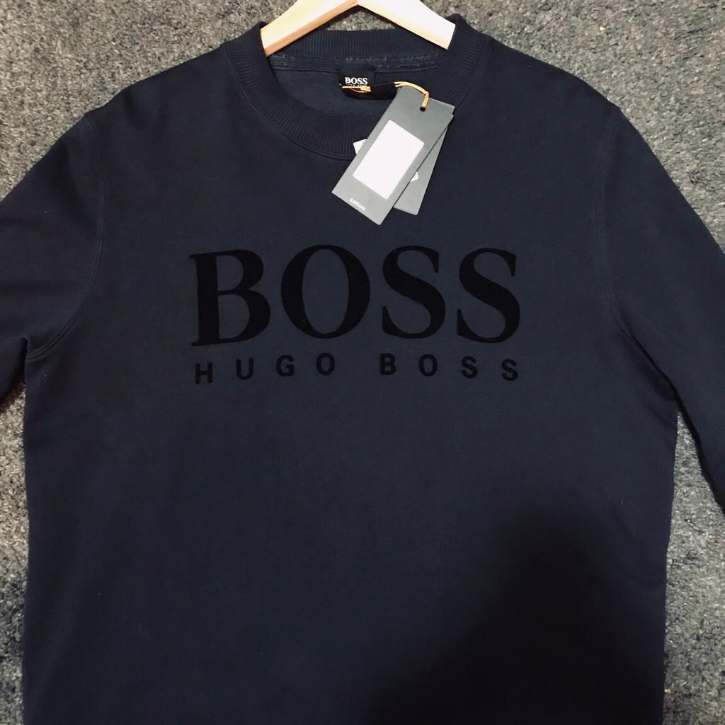 Hugo boss 2024 sweatshirt zalando