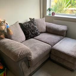 Year old sofa barely used due to spare room became nursery.
Sofa bed never used, in very good condition and cones with a storage ottoman.
Purchased for £1100with the ottoman looking for £350