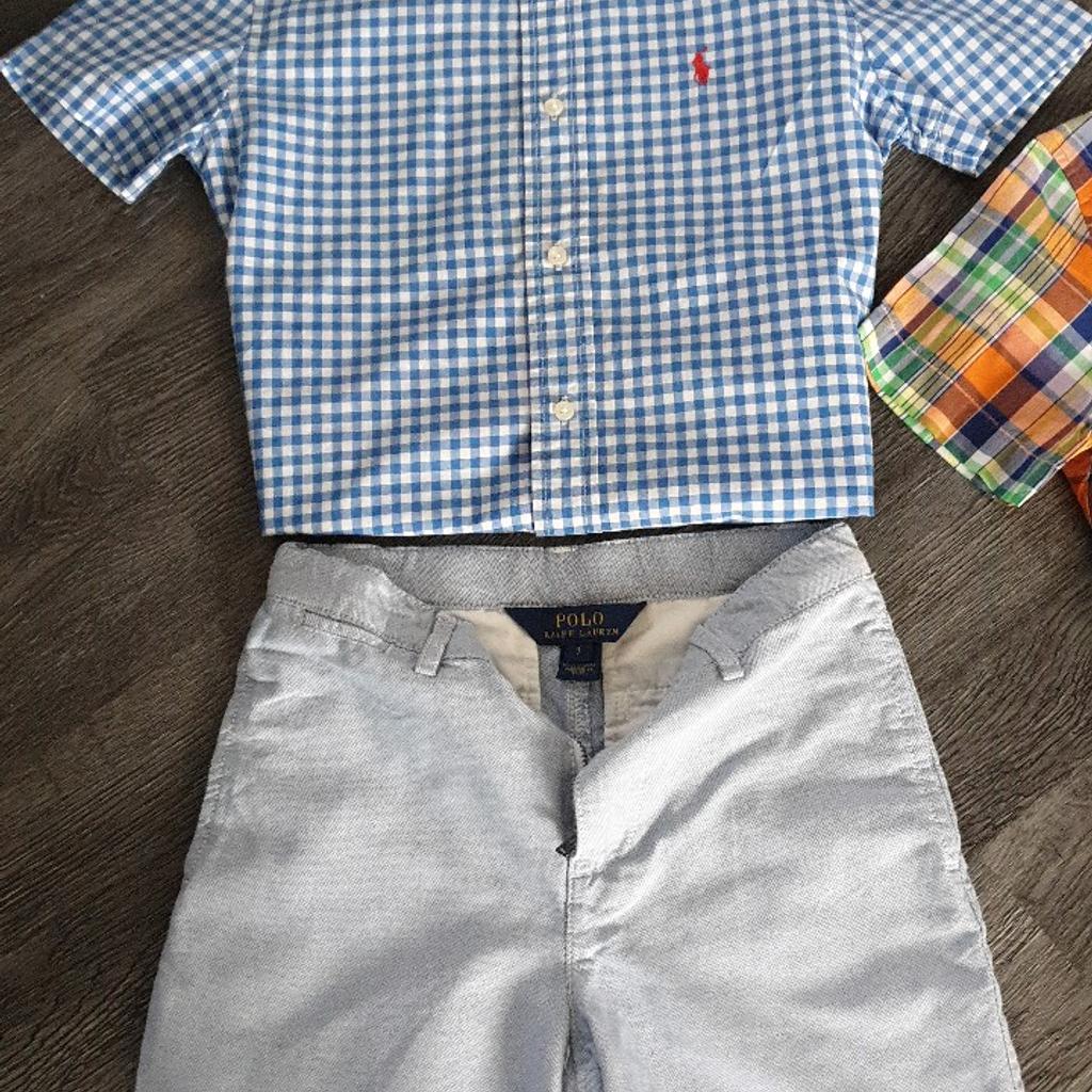 RALPH LAUREN & LACOSTE BOYS CLOTHES ONLY WORN ONCE VIRTUALLY NEW 6-7 YEARS OLD.COST ALOT WHEN NEW.