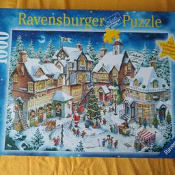 Ravensburger Puzzle
Motiv: Weihnachten, Schnee
nur ein mal gepuzzelt,
dabei war es vollständig

Nicht-Raucher-Haushalt ohne Haustiere
Abholung nahe Neumarkt, Köln oder in Merheim, Köln
Versand möglich