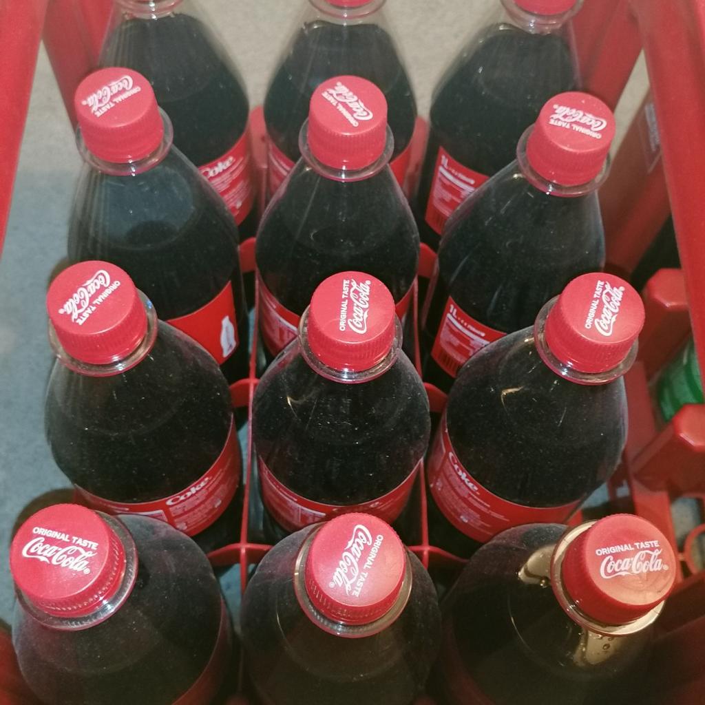 Coca-Cola 15 x 1,0 l PET MW MEHRWEG 10,- € in 65203 Wiesbaden für € 10 ...