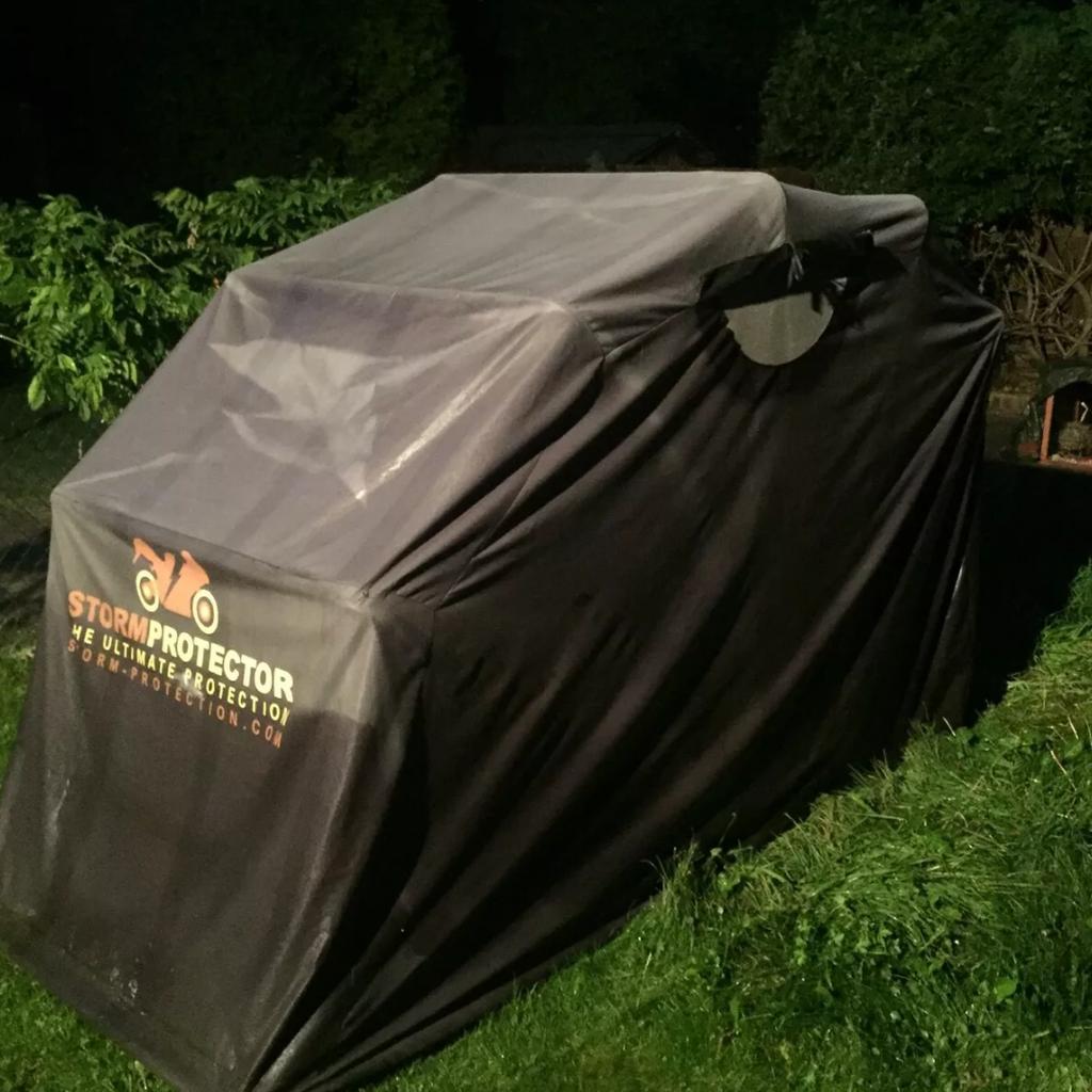 Storm protector hotsell motorcycle shelter