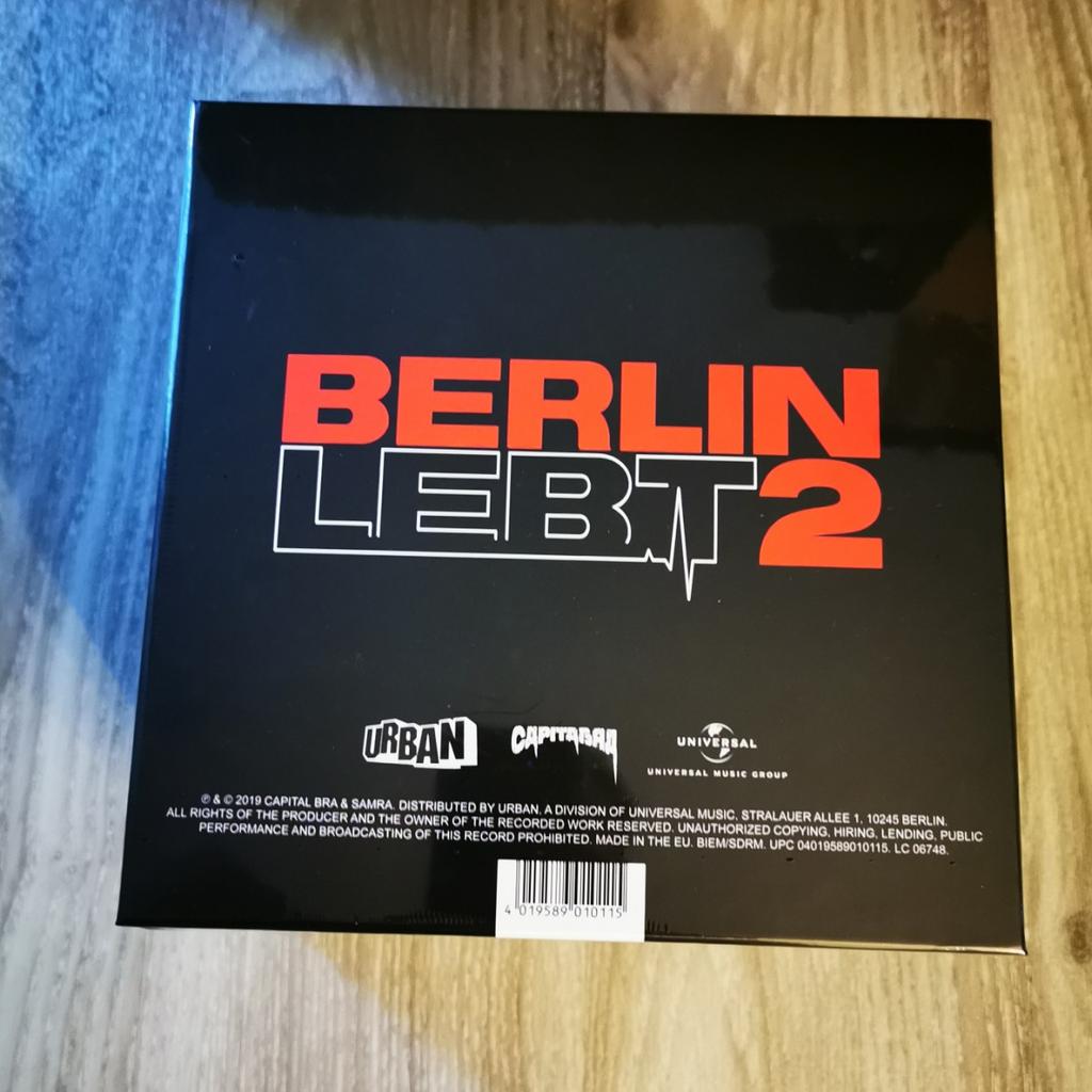 Capital Bra & Samra - Berlin lebt 2 Box OVP in 44339 Dortmund für 60,00 ...