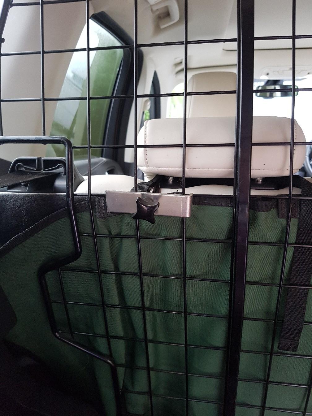 Dog Guard Head Rest Wire Mesh To Fit Ford Kuga Ii  5 Door 13 17 Ideal For Travelling With Dogs And Pets~p62182137 - View #4