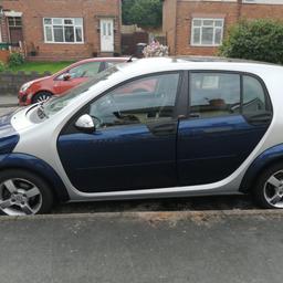Smart car great runner diesel moted till march next year very clean in and out bargain the car is in Walsall ws31qq