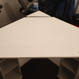 white corner desk