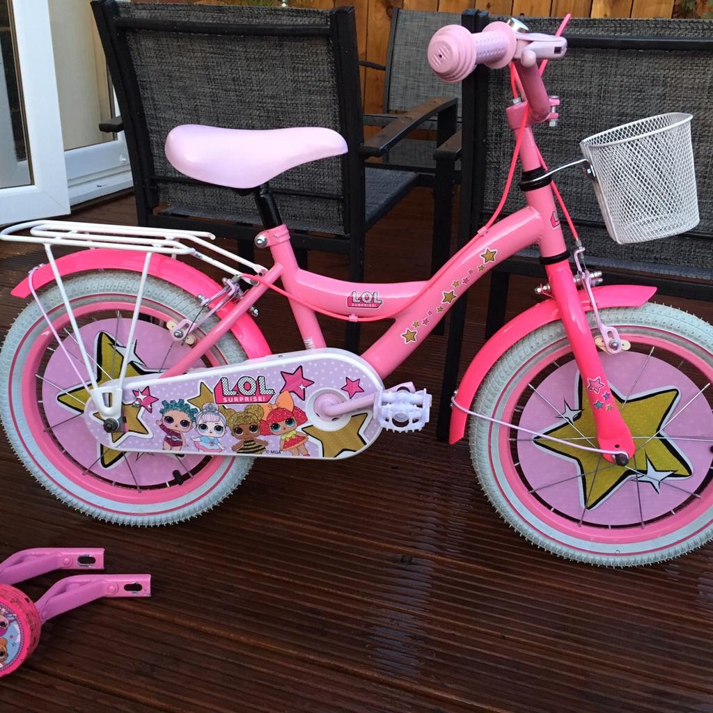 LOL surprise girls bike 16in in TS26 Hart Station for 85.00 for