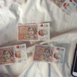 They are £10 pound note and one is CB22,CA50, CD49