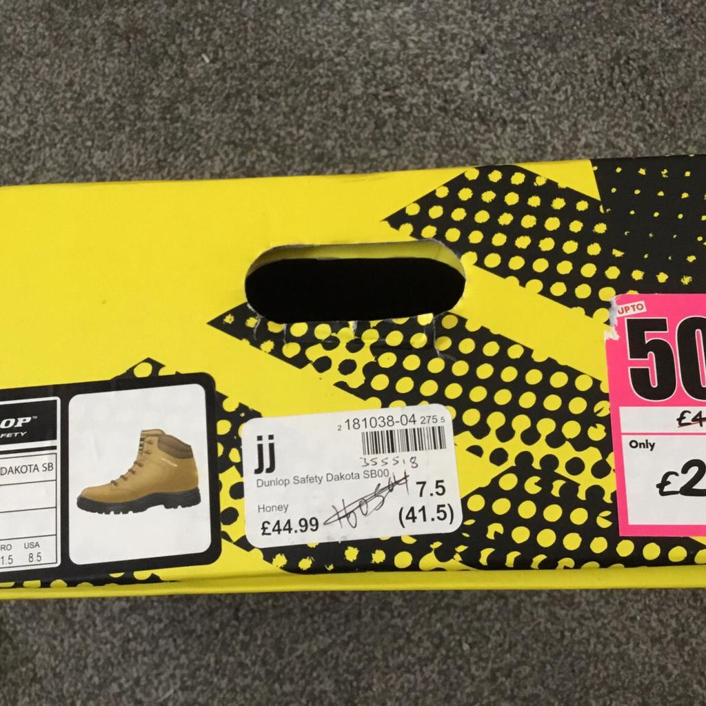 Dunlop dakota safety boots sales