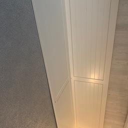 2 x Pax Ikea wardrobe doors (x 2)
236cm height
Off White colour
Got some scratches from inside due to the drawers as you can see in the pictures,