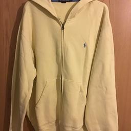 Men’s XL Ralph Lauren hoodie. Small stain on the arm sleeve as photo shows.