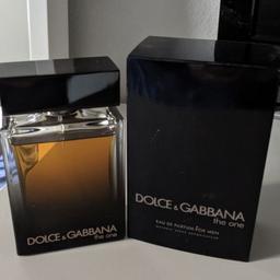 Verkaufe das wundervolle Parfum d&g the one 50ml nur 1 mal gesprüht zum testen.

Versand möglich