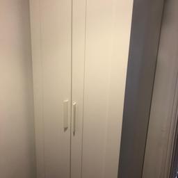 Hardely used ikea wardrobes 
£20 each 
need to be collected in a van as up standing and not disemberling 
1 at my house in coseley
1 in storage in wolverhampton