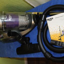 Dust and pet dander be gone! The cyclonic bagless vacuum cleaner by Bush is the ideal accomplice to cleaning all surfaces including stairs and kitchen tiles. The side suction makes getting in all those pesky nooks and crannies a breeze, and the HEPA filter means nothing will be missed, not even the smallest of particles. The hose stretches to 1.5 metres and the vacuum comes with various nozzles to help conquer every crevice and floor type.

Vacuum cleaner features:

Suitable for all surfaces.
We