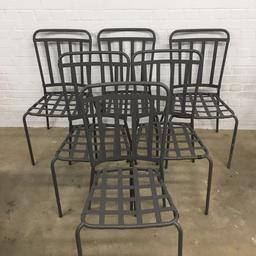 Metal garden chairs