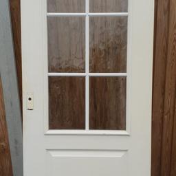 x2 standard internal doors
size are 6ft 5inches tall 
2ft 5inches wide 