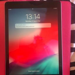 As perfect used as you can get. Not a mark on it as it’s been in a case the whole time (case can be included if needed)
9.7 inch screen it’s the 2018 model.
I have the box and a charger lead but no plug and will fully charge the iPad ready to go.
Selling as I don’t use it and have got something different.