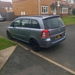 Vauxhall zafira in silver 109k miles 1.6 petrol long mot taxed to get you home had a recent service and cambelt change drives without fault good condition possible swap for mini cooper