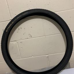 Two btwin mountain bike tyres