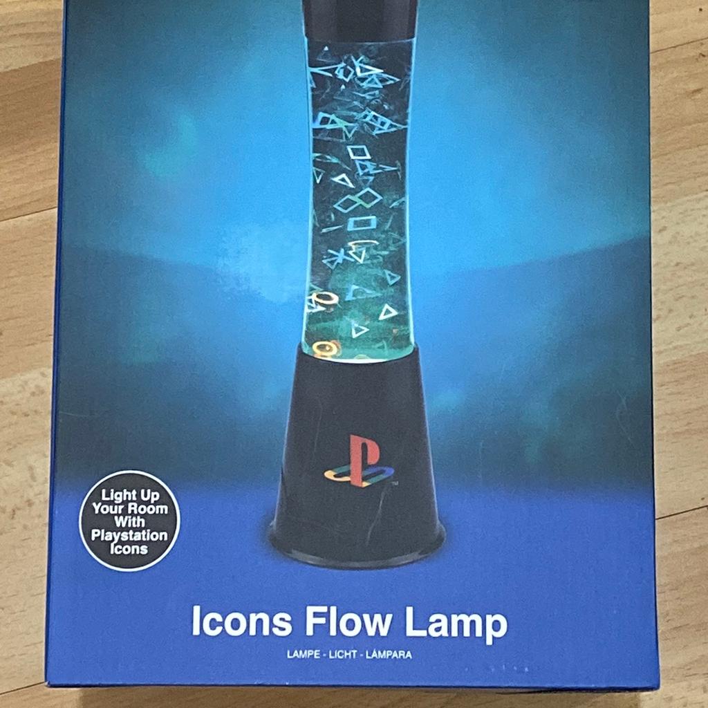 Sony PlayStation Icons Flow Lava Lamp in PO19 Chichester for £28.00 for