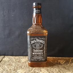 Large Oversized Plastic Bottle Jack Daniels Money Box Piggy Coin
 35cm x 11cm
A wonderful addition to any Jack Daniels collection
Good condition
Can be posted for an extra £5 (UK only)