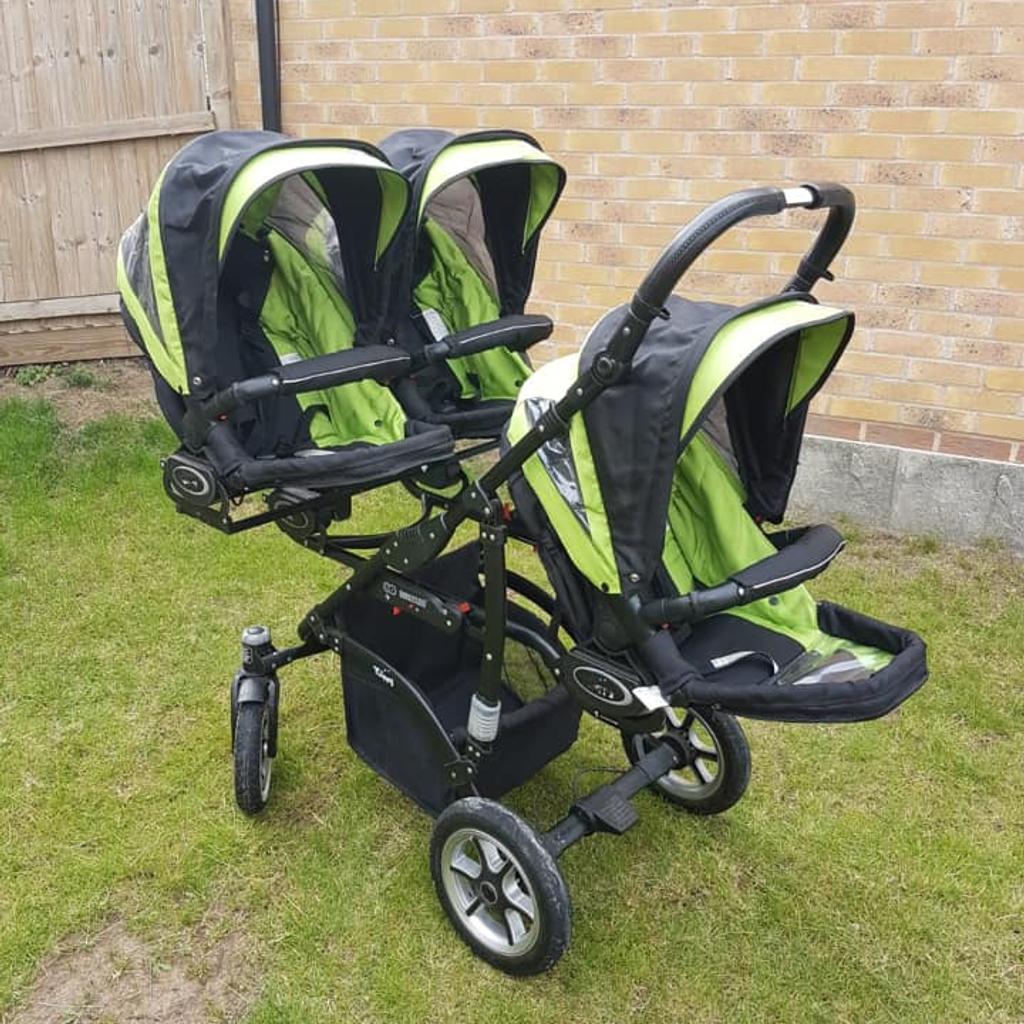 Trippy clearance triplet pram