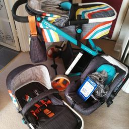 excellent condition 3 in 2 travel system