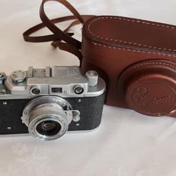 Russische Leica, mit orig. Ledertasche
