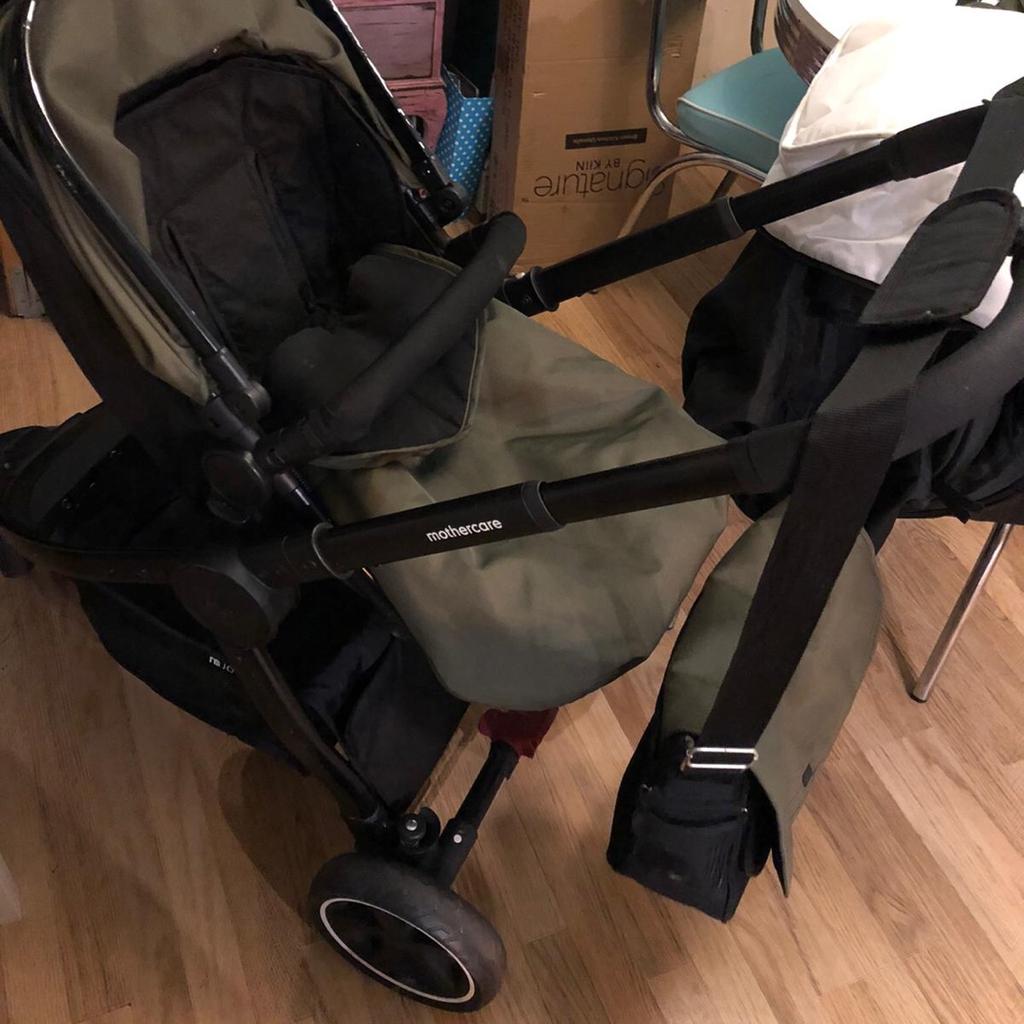 Khaki green mothercare on sale pram