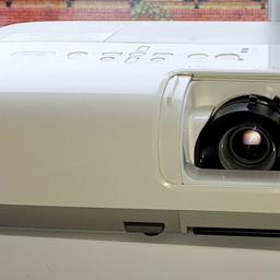 Epson projector never used, unwanted gift. It has some scratches for being moved from place to place in the house. Comes wit power cable and 5 metre of VGA cable . Lost the remote