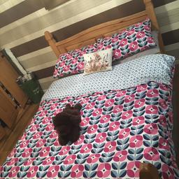 Solid wooden bed frame
No marks in perfect condition
No mattress just the bed base .
£95 Ono
Need anymore information just ask