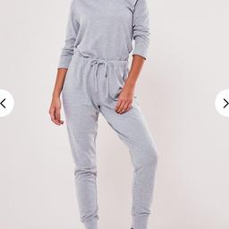 Loungewear jumpsuit. Could only find a grey picture but selling it in black. Ripped knee. Used condition. Collection only WV12 area.