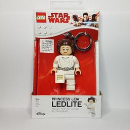 LEGO STAR WARS PRINCESS LEIA KEYLIGHT-CHAIN LED TORCH LEDLITE. New and unused. Packaging damaged. Ideal Christmas present stocking filler. Smoke and pet free enviroment. No offers.
