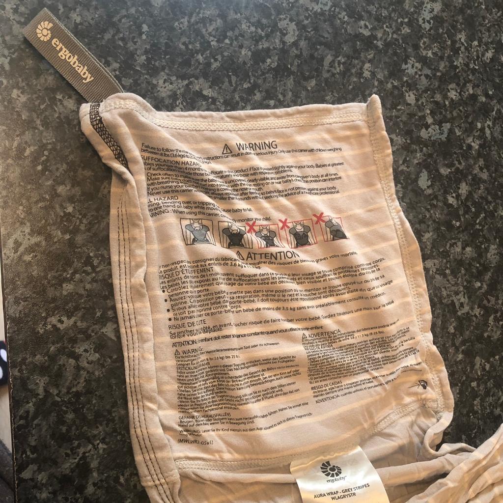 Ergo baby wrap in BR1 Bromley für 20,00 £ zum Verkauf Shpock DE
