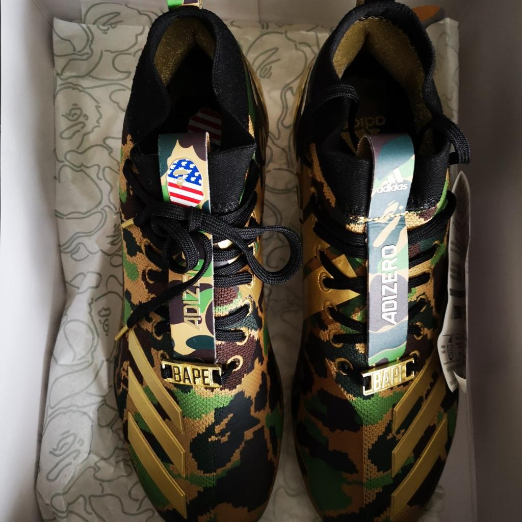 Bape hot sale camo cleats