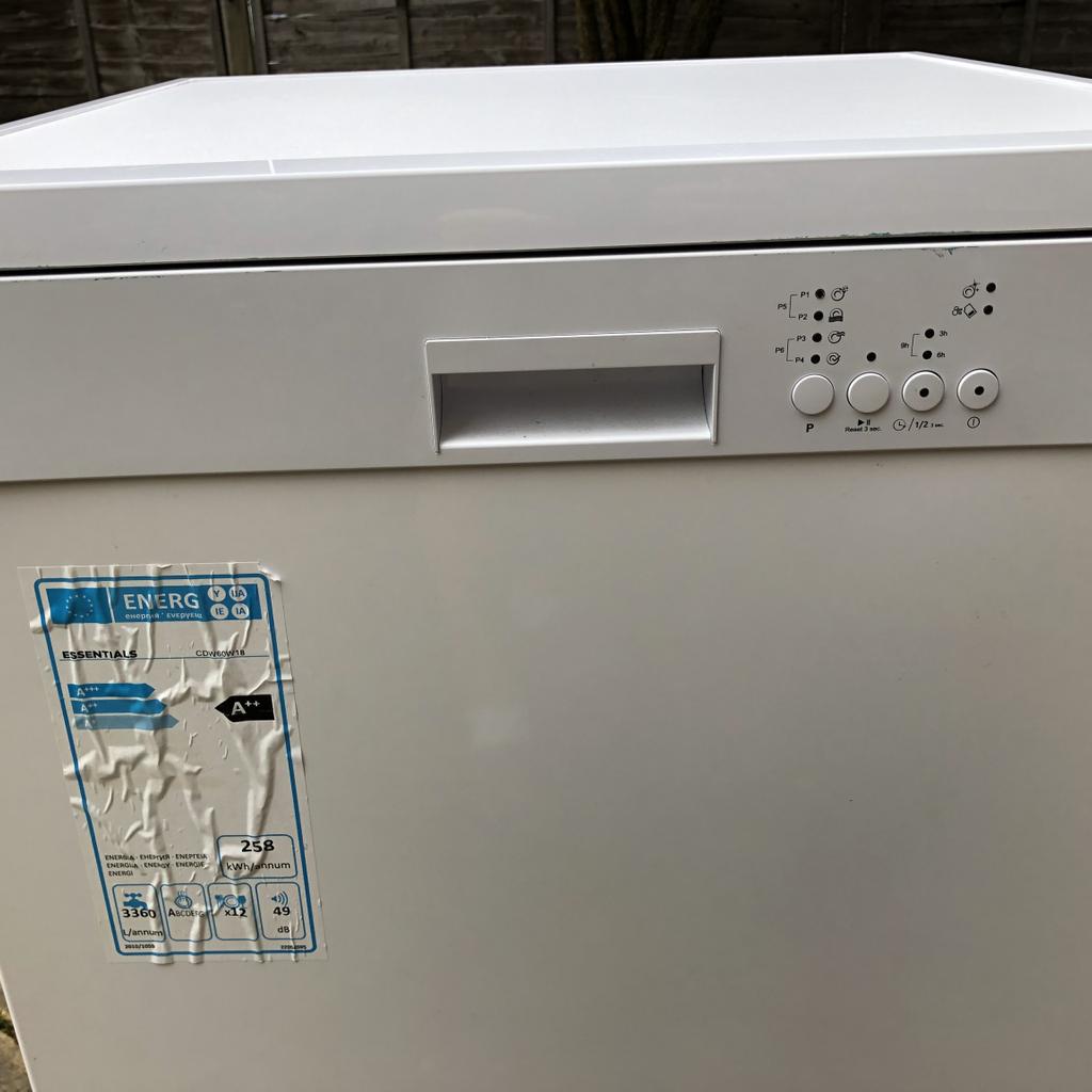 Essentials 2024 dishwasher cdw60w18