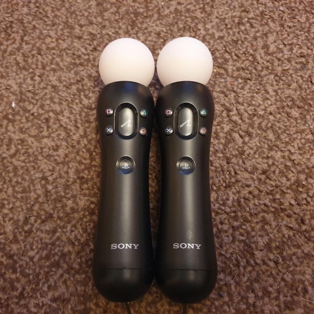 Playstation Move Controllers x2 in B13 Birmingham for 40.00 for