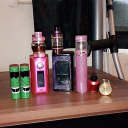 Two big mods
One stick mod
Two additional tanks
Only one pair of batterys