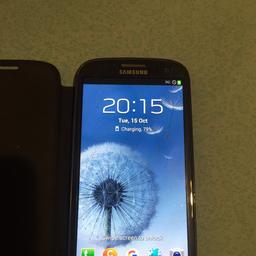 Used and loved but fully working unlocked Samsung Galaxy S 3

Want it go ASAP please

Please make offer and collection only