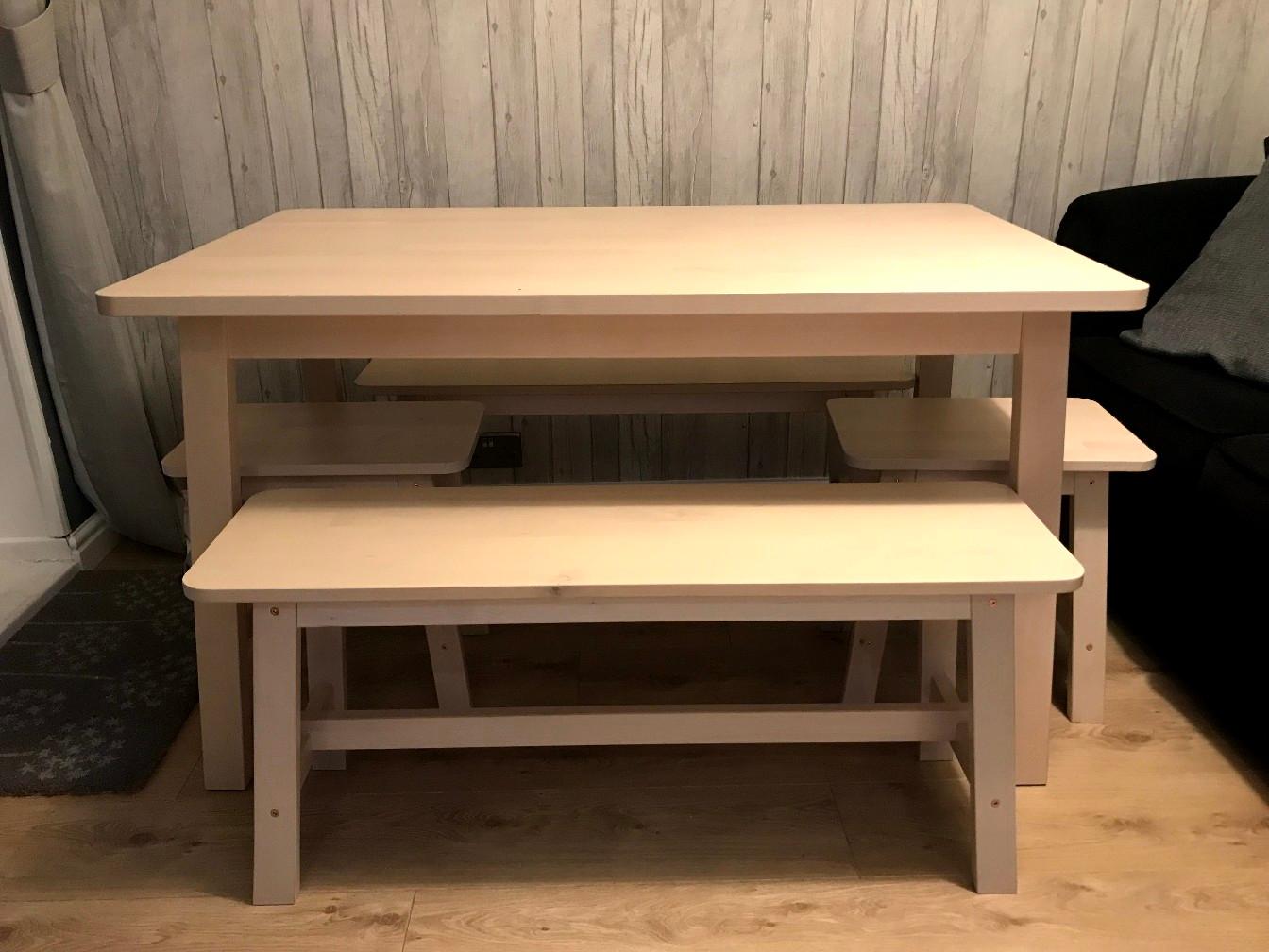 IKEA Dining Table and Bench set in BB5 Hyndburn for £150.00 for sale
