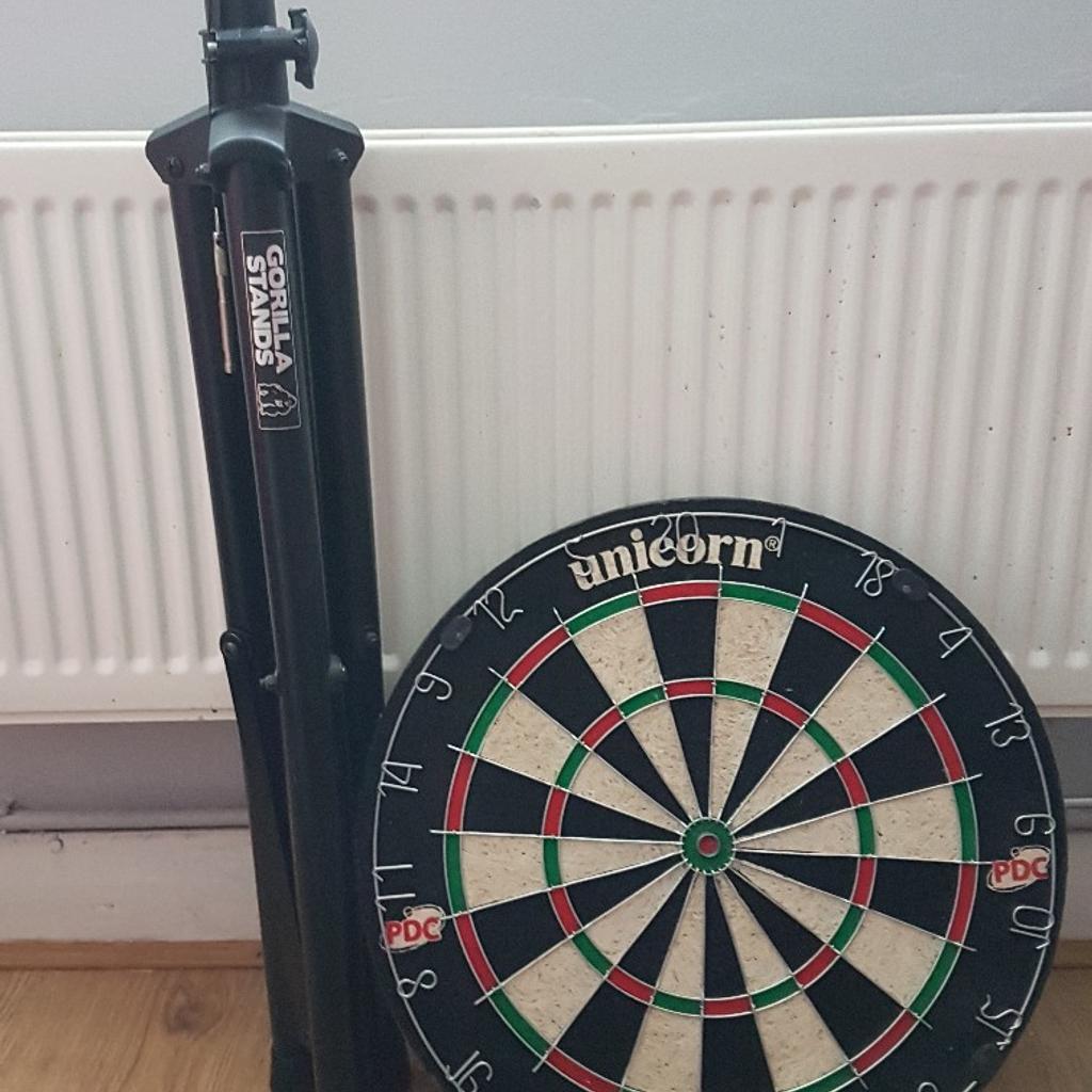 unicorn dart board and gorilla stand in St Helens for £55.00 for sale