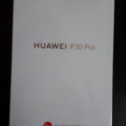 Verkaufe ein nagelneues noch eingeschweißtes Huawei P30Pro in schwarz mit 128 GB und 8GB RAM
rechnung vom 15.10.19 liegt bei.

ich habe kein paypal

kann gegen Kostenübernahme verschickt werden