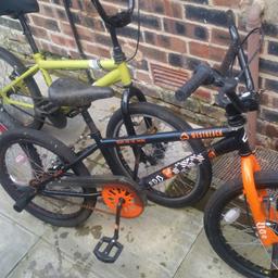 three bikes all need bits doing to them
cheap bikes to fix up £15 pick up st6